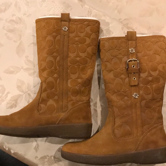 Coach suede tulip boot - Picture 3 of 6